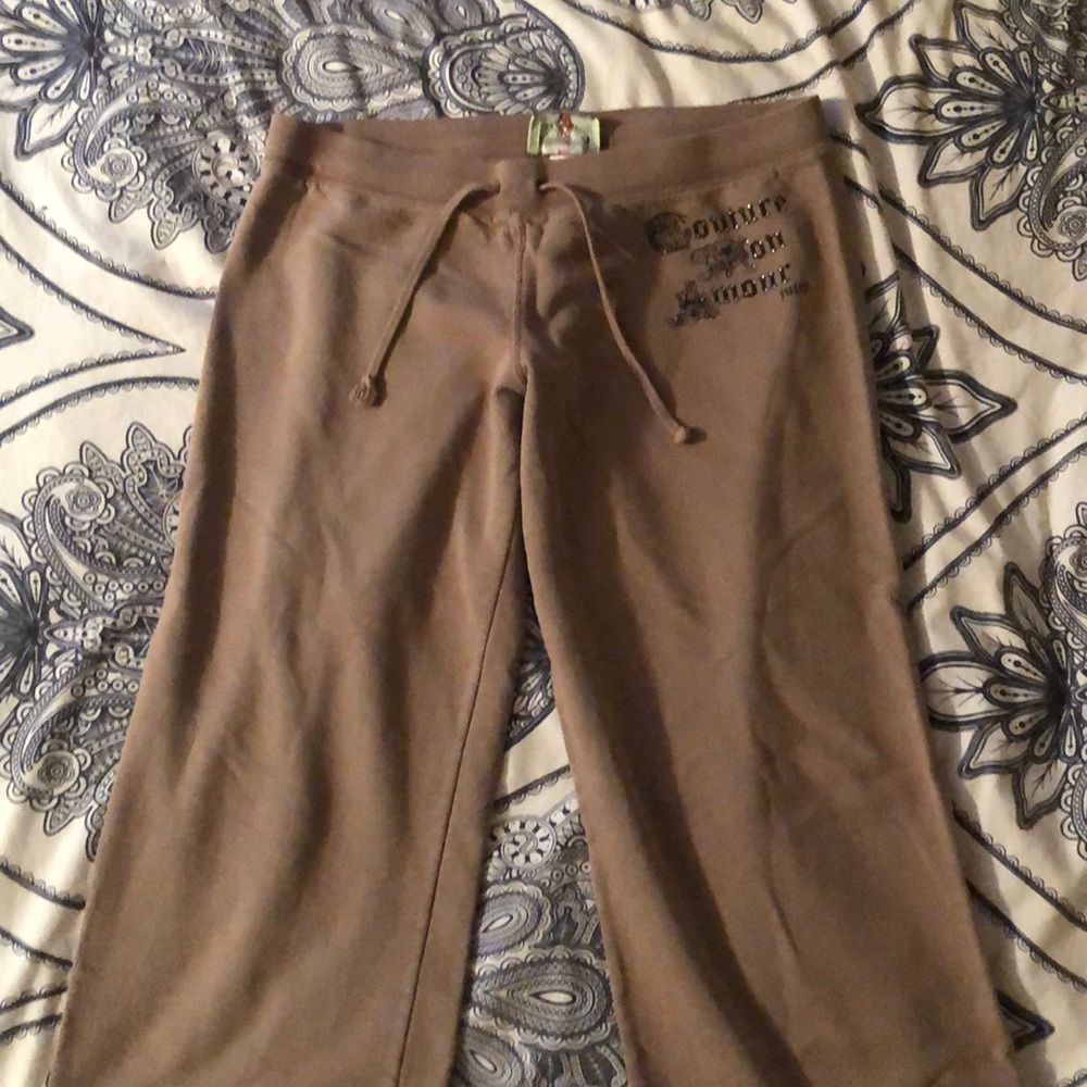 Vintage Juicy Couture Tan Sweatpants!